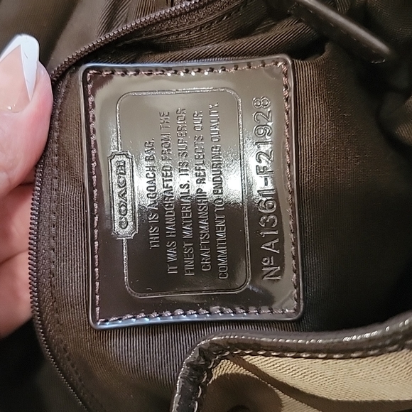 Coach Signature Jacquard Backpack 🎒 - Picture 9 of 11